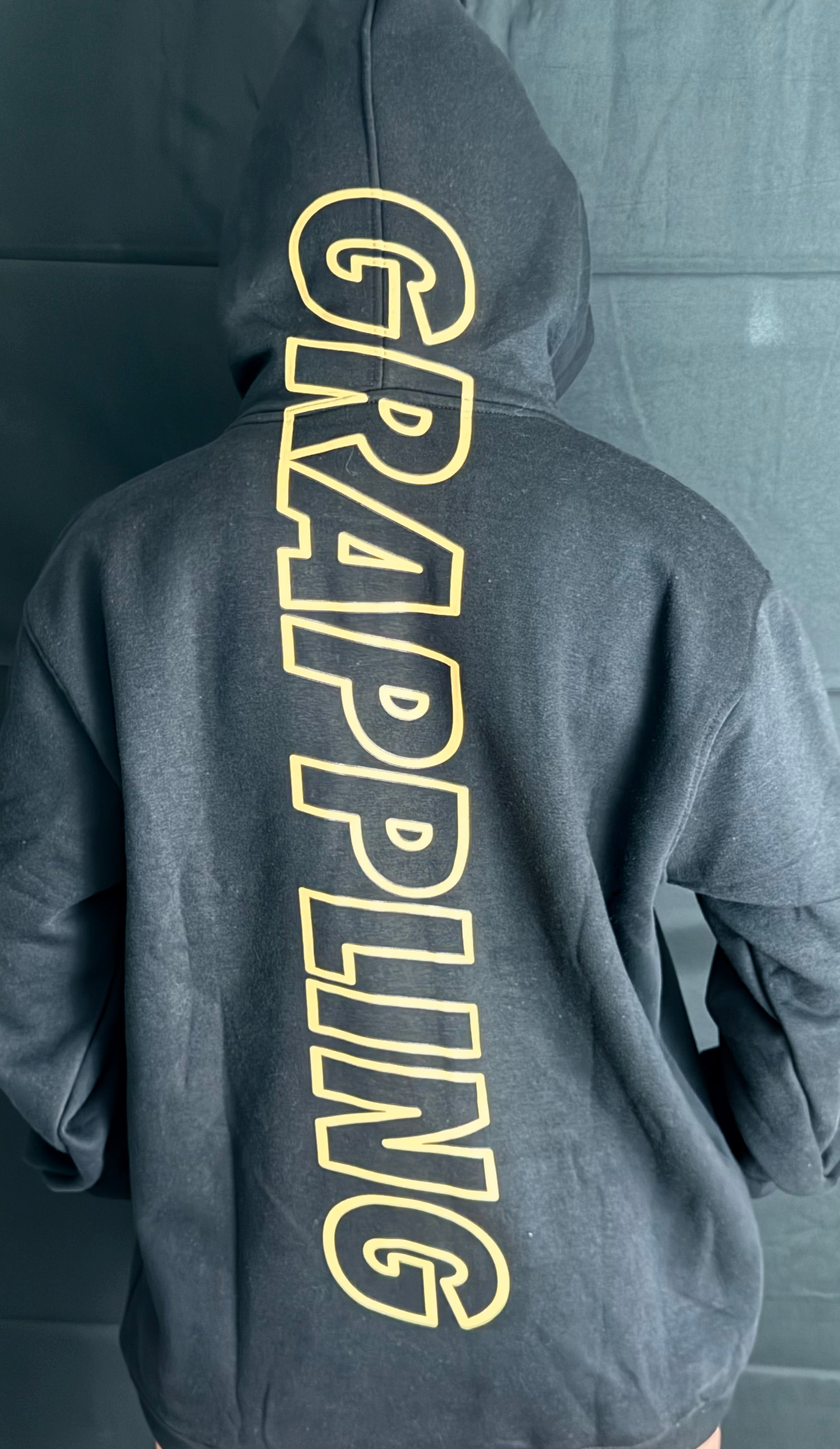 GCG GRAPPLE-SPINE HOODED SWEATSHIRT – Grid City Grappling