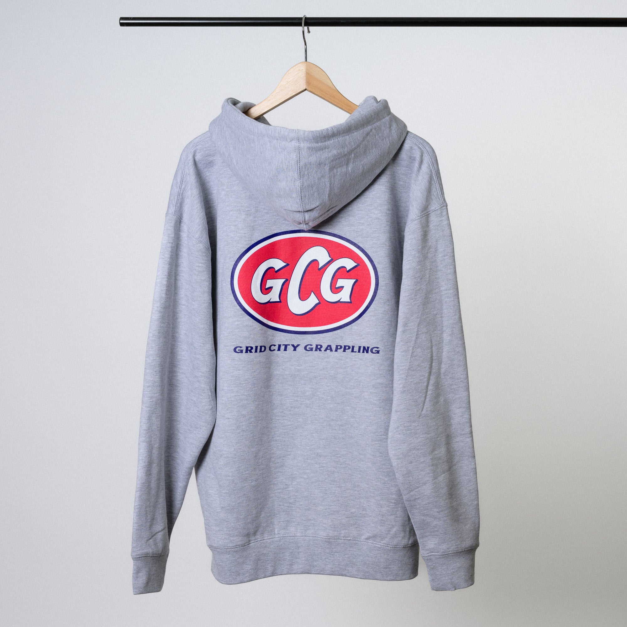 GCG HOODED SWEATSHIRT – Grid City Grappling